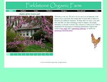 Tablet Screenshot of fieldstoneorganicfarm.com